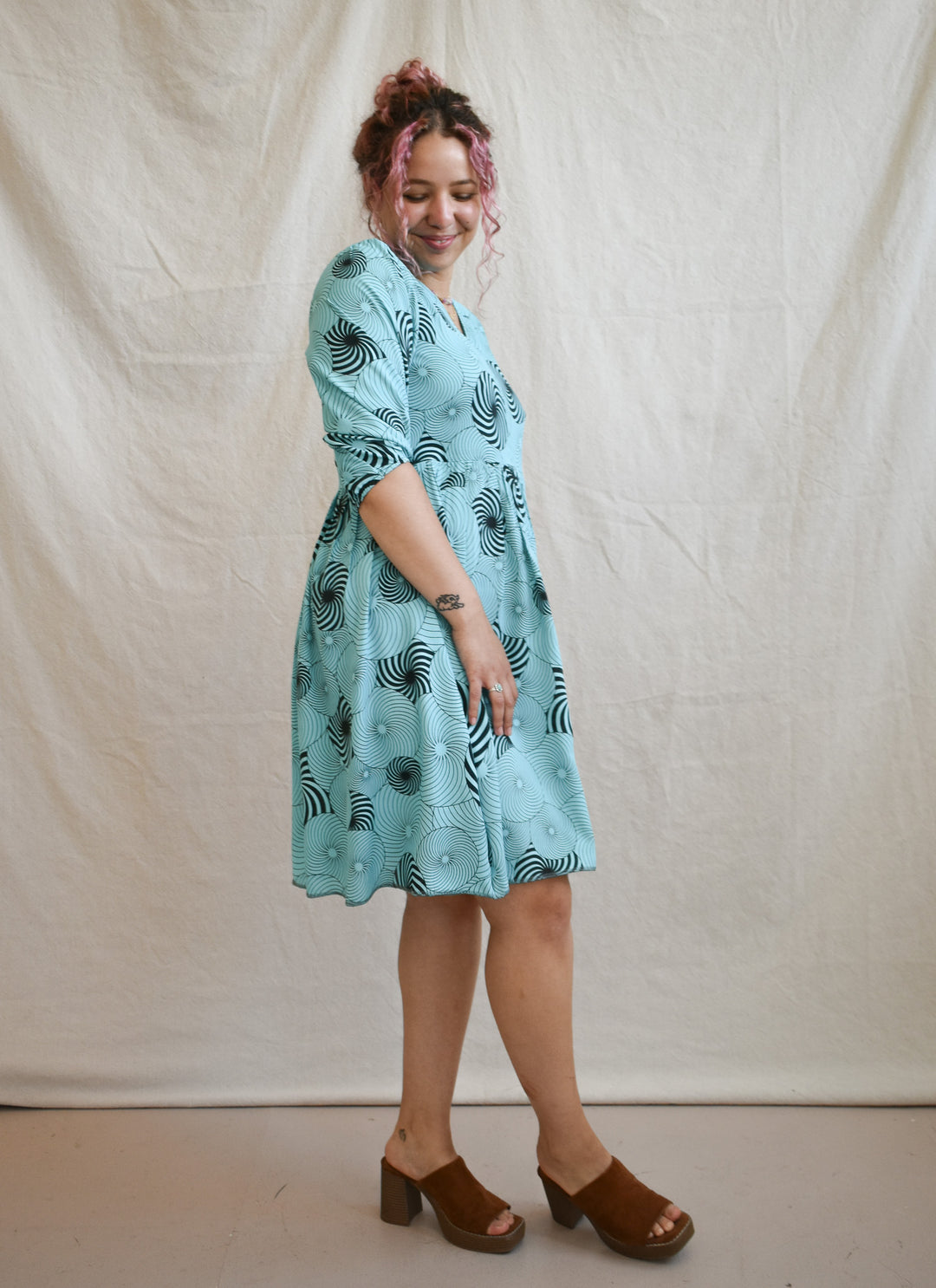 Monique Dress in Vortex