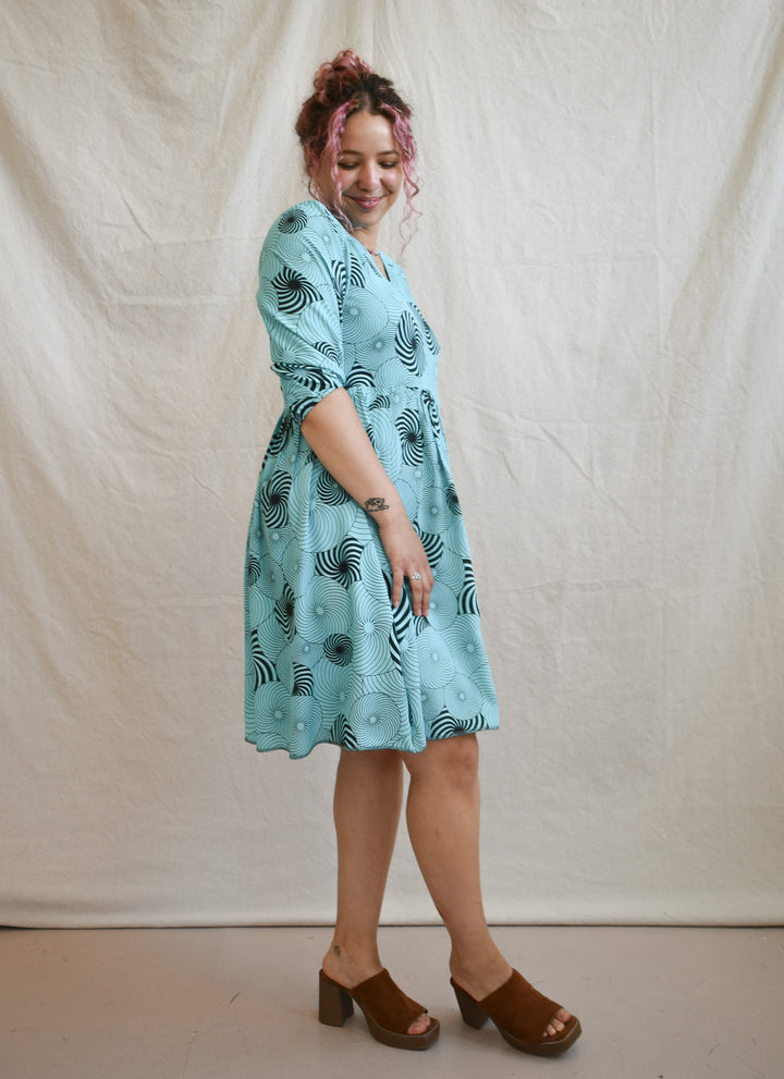 Monique Dress in Vortex
