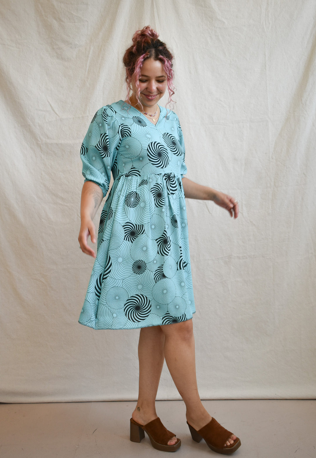 Monique Dress in Vortex