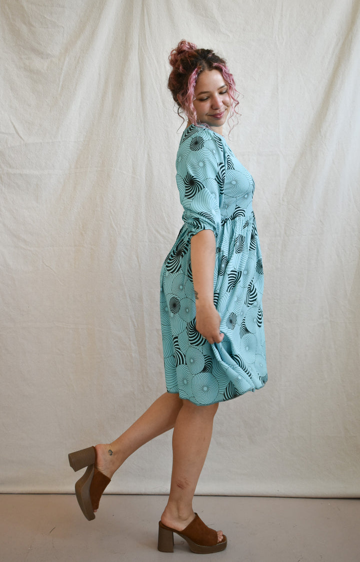Monique Dress in Vortex