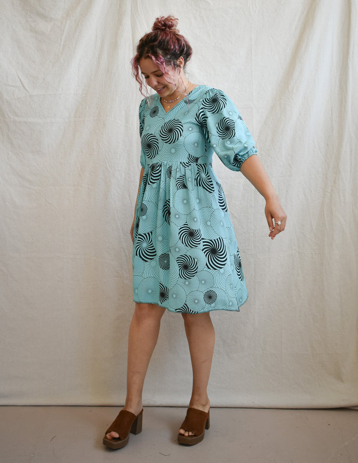 Monique Dress in Vortex