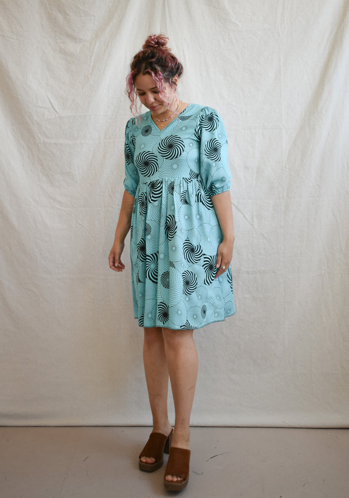 Monique Dress in Vortex