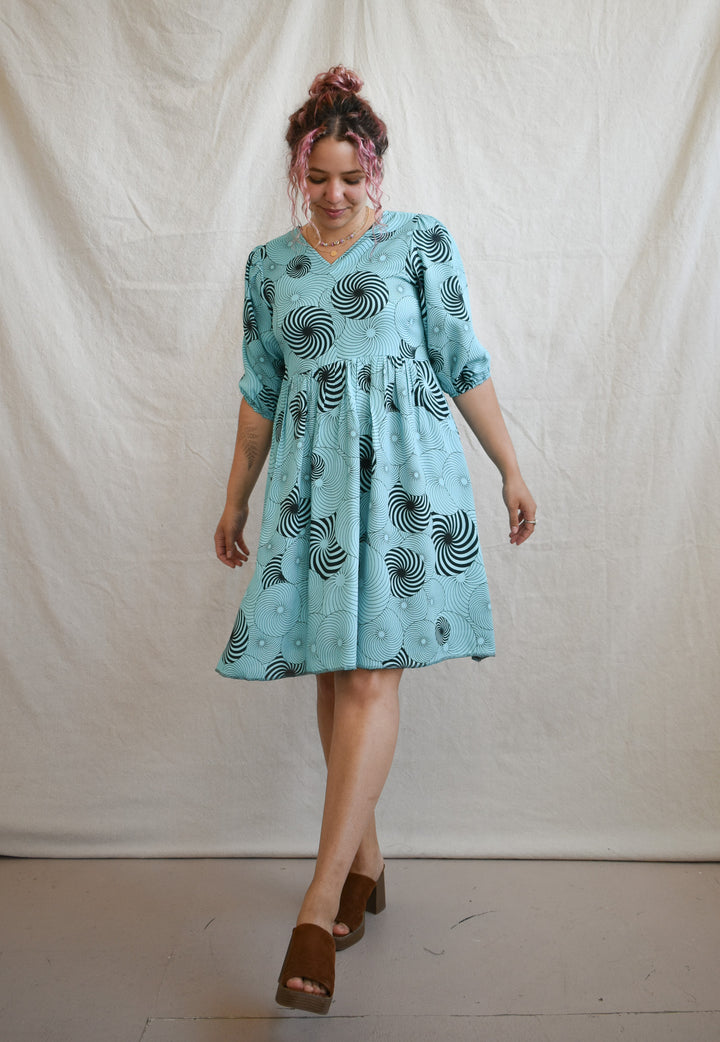 Monique Dress in Vortex