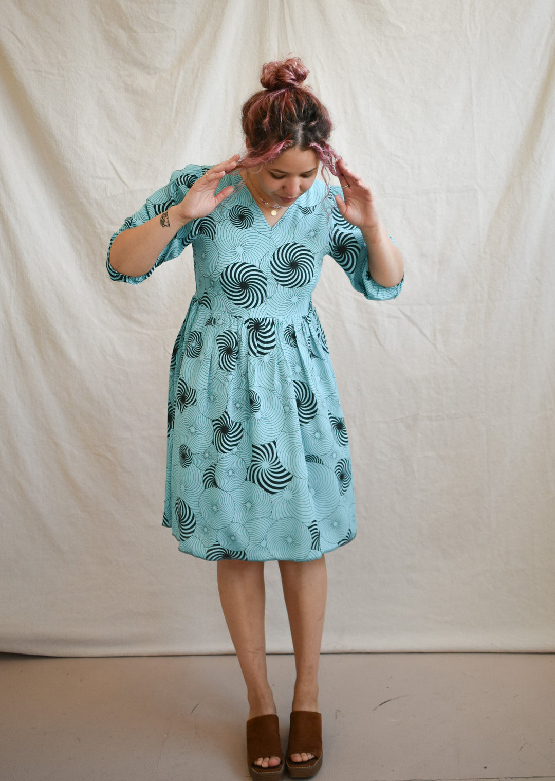 Monique Dress in Vortex