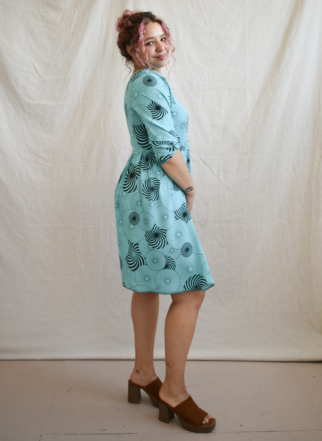Monique Dress in Vortex
