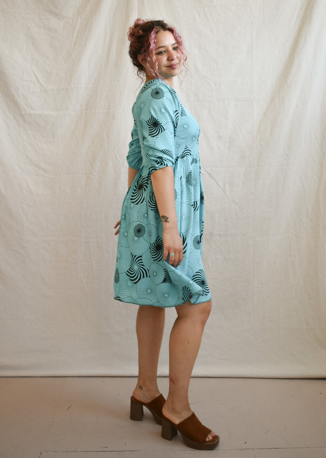 Monique Dress in Vortex