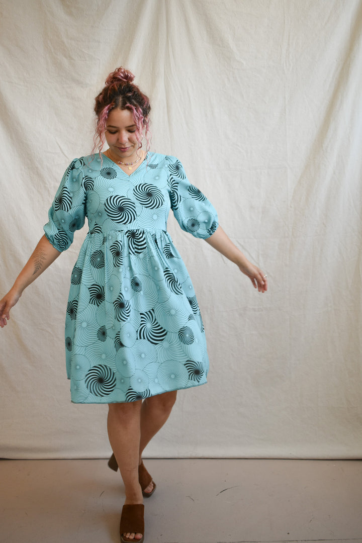 Monique Dress in Vortex