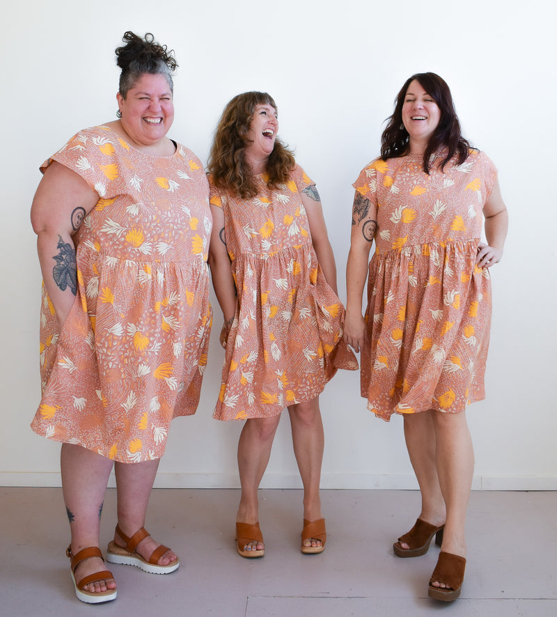 Totally Besties Florence Dress in Tumbleweed