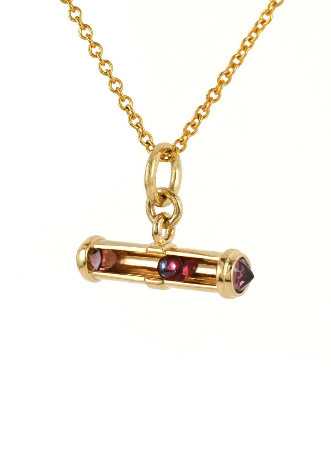 Pipeline T-Bar Pendant - Gold