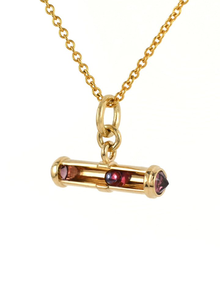 Pipeline T-Bar Pendant - Gold
