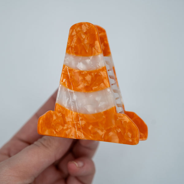 Safety Cone Hair Claw PREORDER