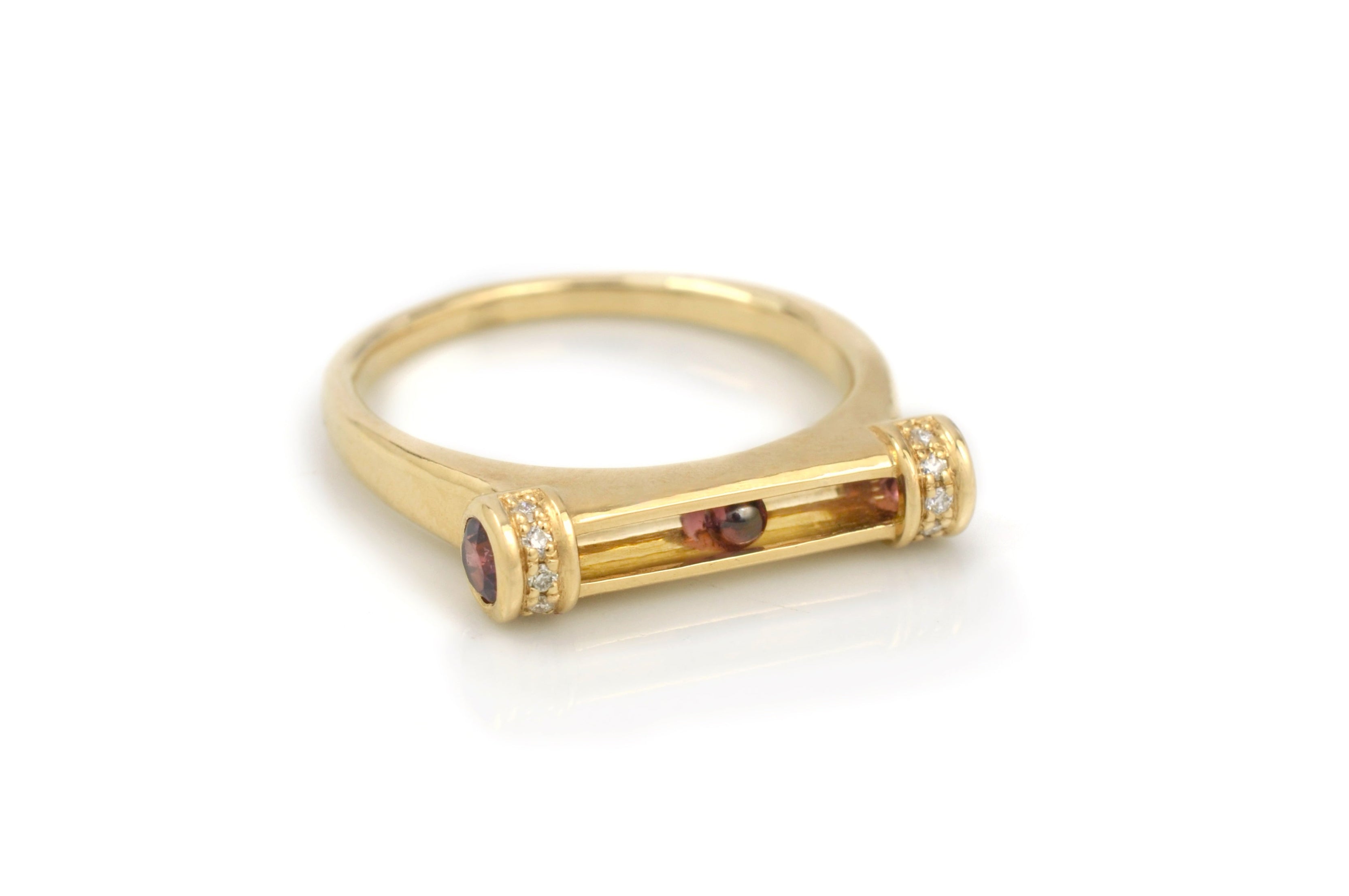 Pipeline Ring in Rhodolite Garnet – Altar PDX