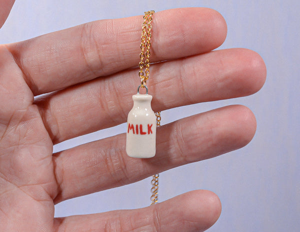 Milk Bottle Necklace