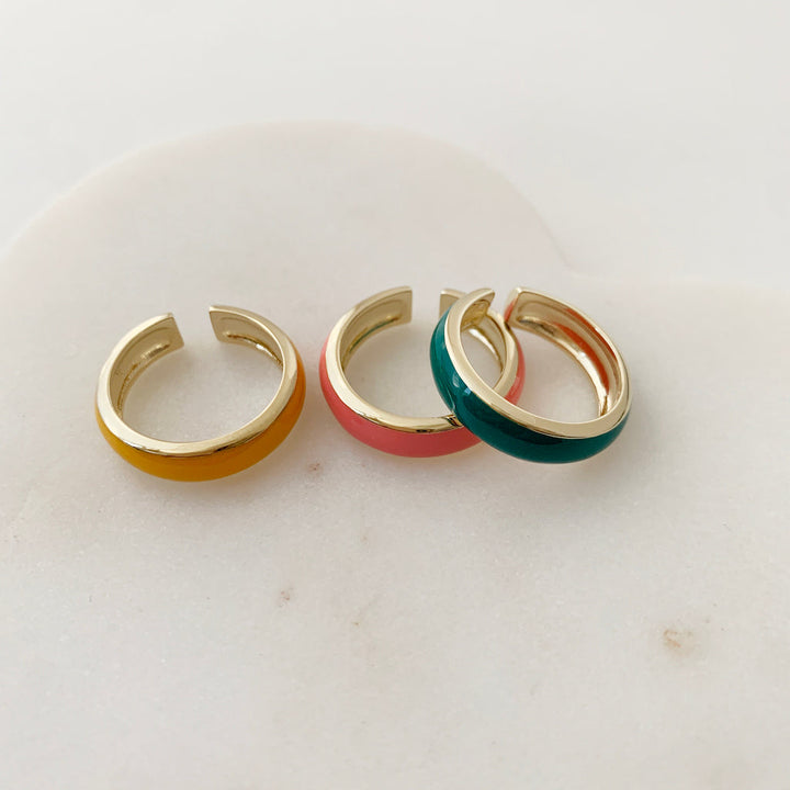 Daphne Bold Enamel Ring