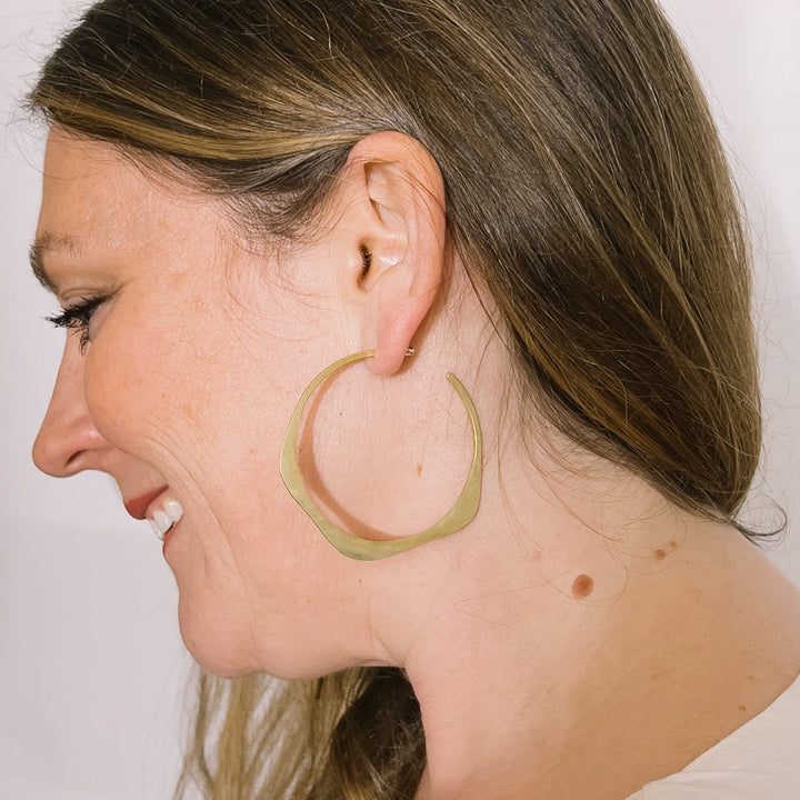 Doble hoop earrings