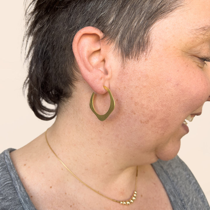 Doble hoop earrings