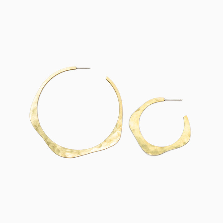Doble hoop earrings