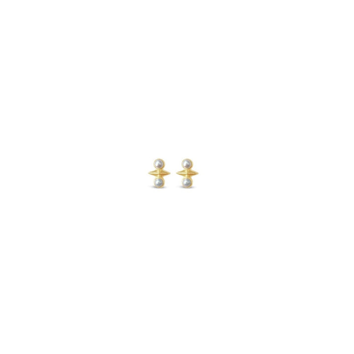 Atlas Earrings - Pearl