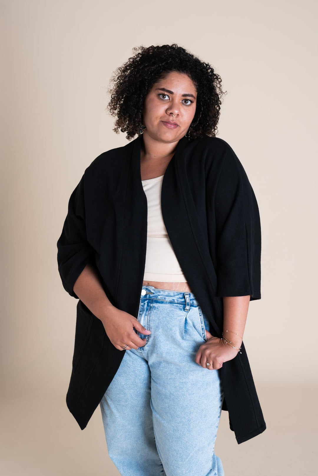 Timberline Cardigan in Black