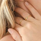 Emma Twisted Gold Ring