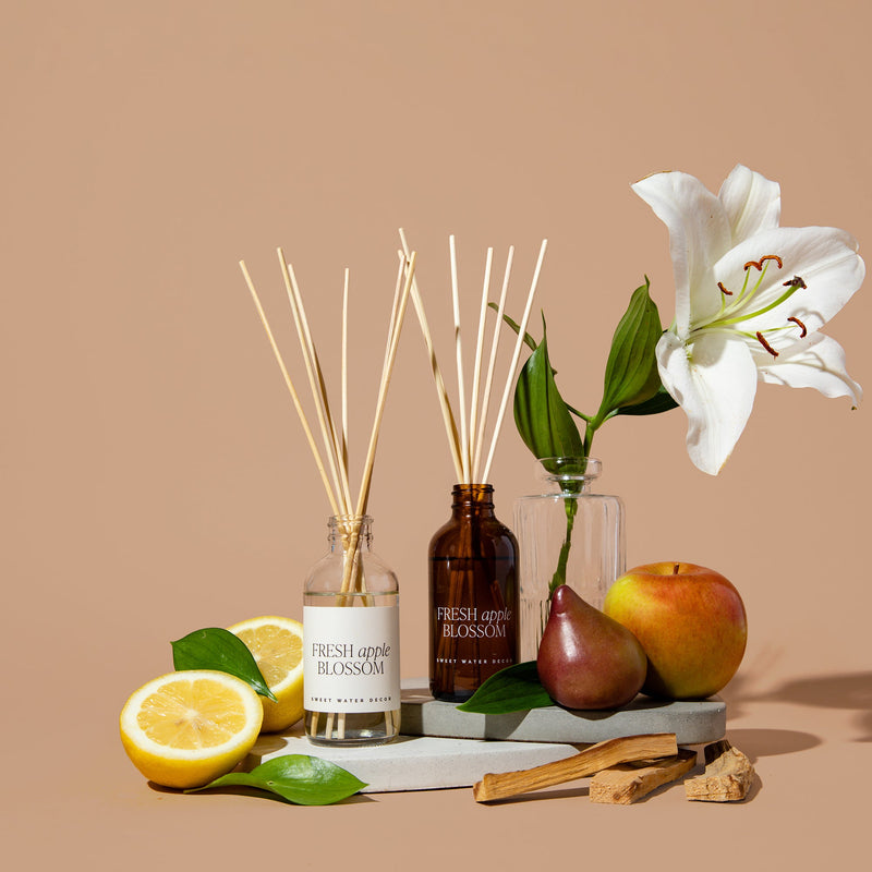 Fresh Apple Blossom Amber Reed Diffuser