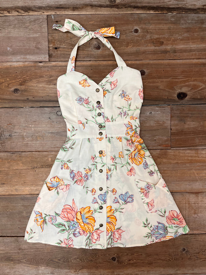 Bedding Dress one of a kind in Medium