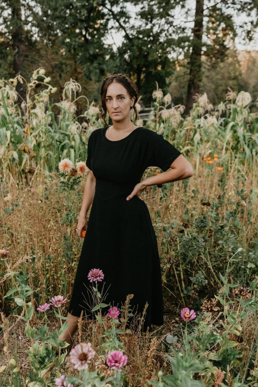 Bella Dress in Black - L Bella Dress in Black - L