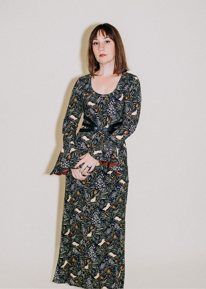 The Flounce Dress in Meadow