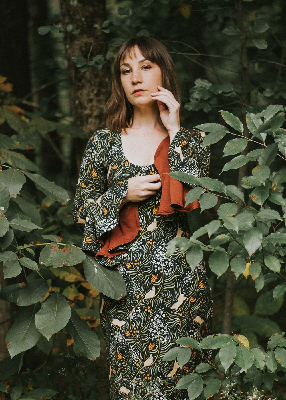 The Flounce Dress in Meadow