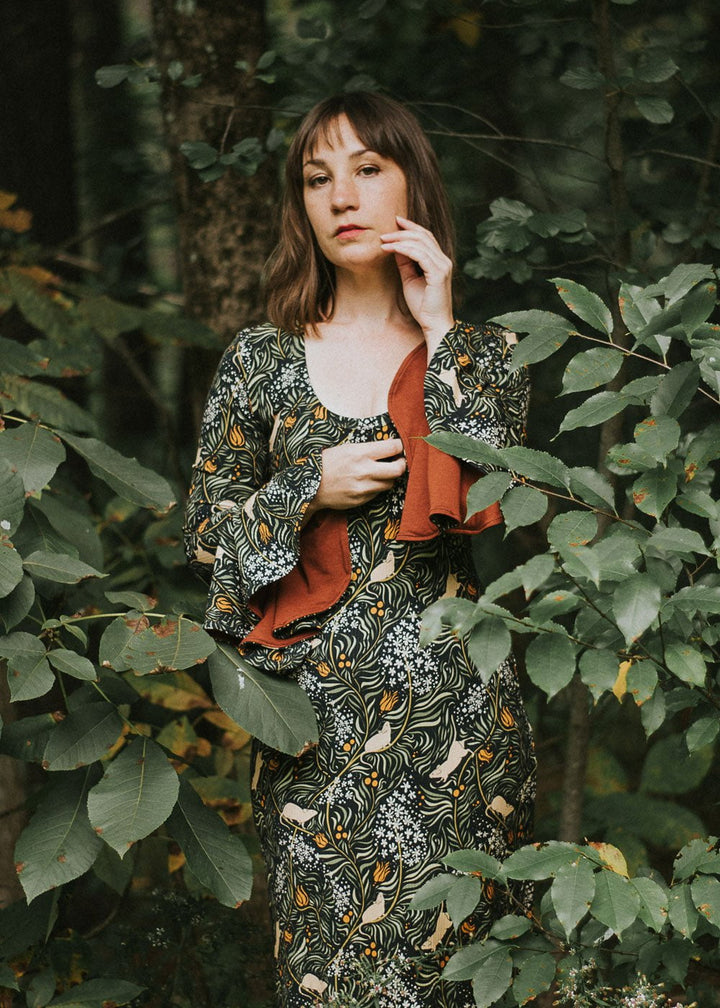The Flounce Dress in Meadow