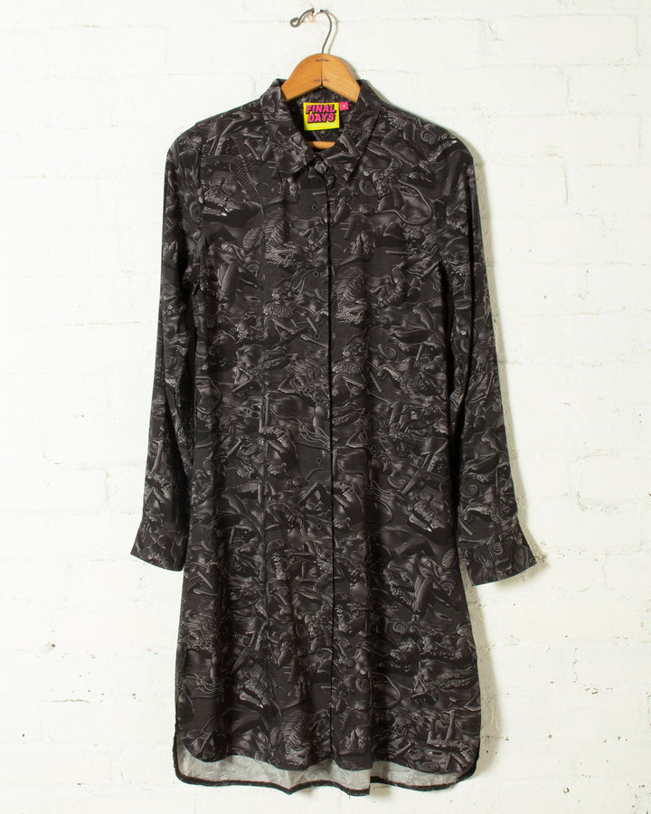 Fossilized Shirt Dress