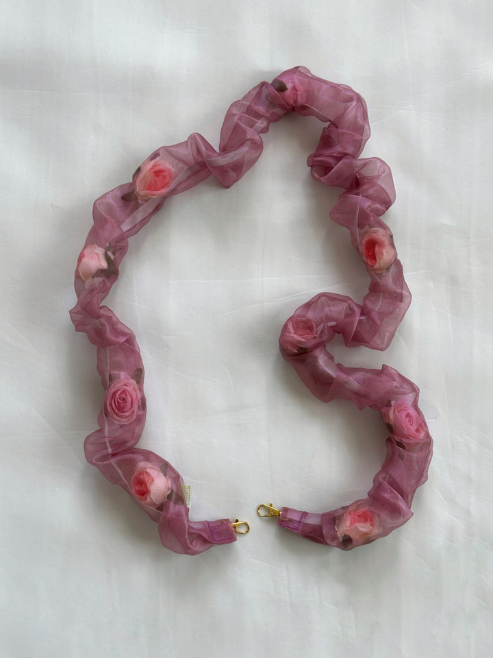 The Rose Filled Phone Strap