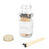 Black Tip Safety Matches - 60 Count, 3.75"