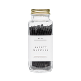 Black Safety Matches - 60 Count, 3.75"
