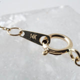 Whisper Thin Adjustable Necklace, 14k Gold