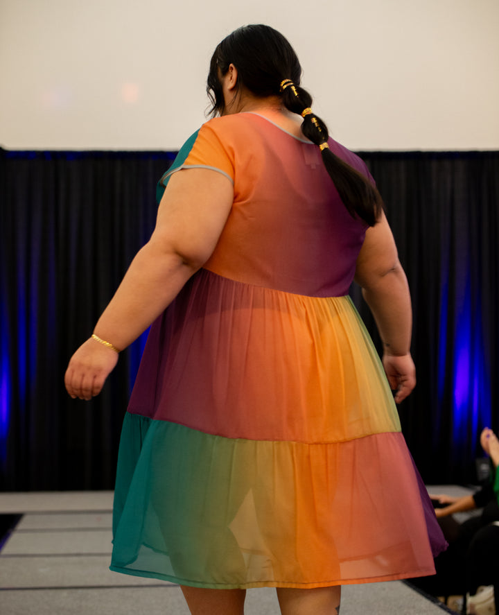 Prism Dress in Sunset