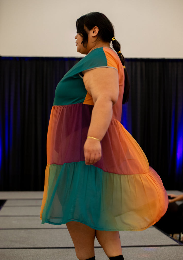 Prism Dress in Sunset