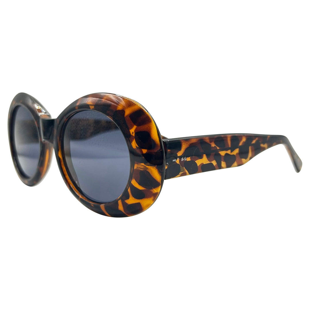 HEAVEN Tortoise Indie Oval 90s Sunglasses