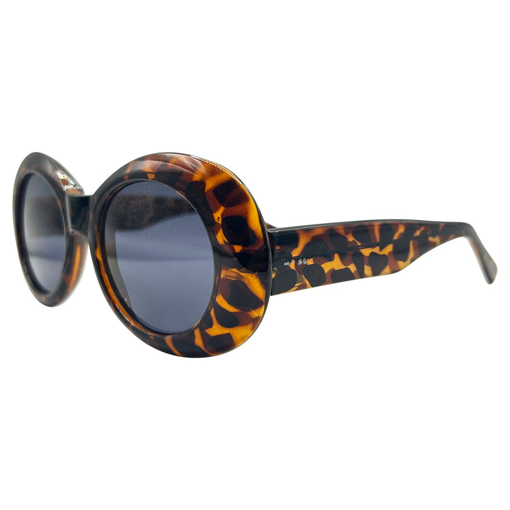 HEAVEN Tortoise Indie Oval 90s Sunglasses