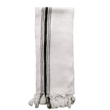 Savannah Turkish Cotton + Bamboo Hand Towel - Five Stripe