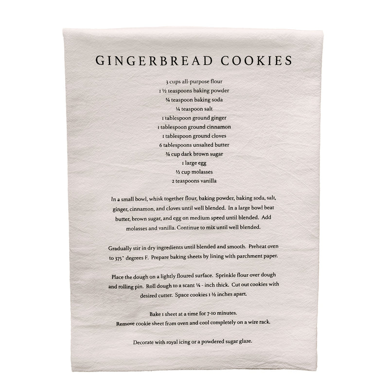 Gingerbread Cookies Tea Towel