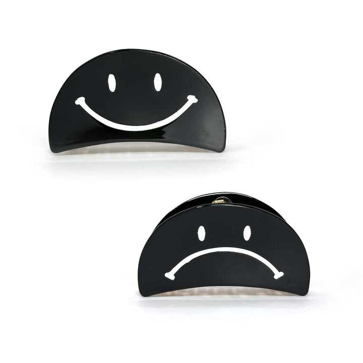 Turn That Frown Upside Down Hair Claw