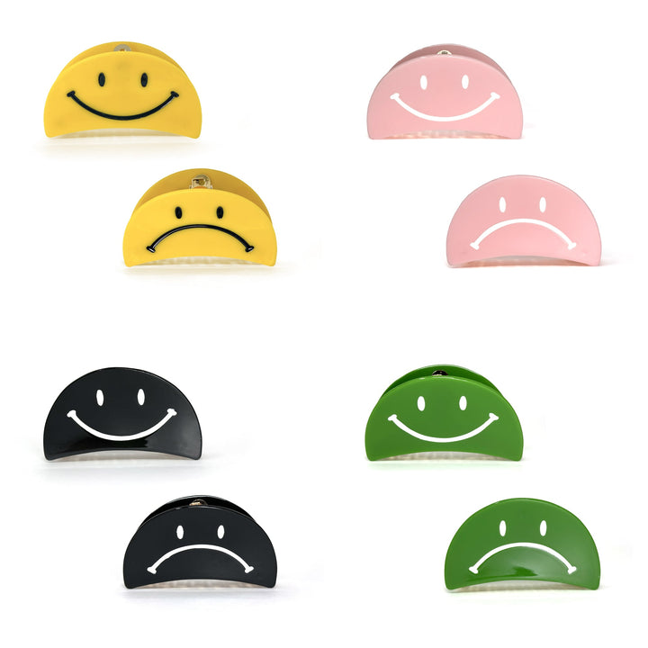Turn That Frown Upside Down Hair Claw