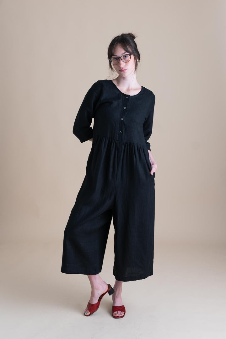 Ranch Jumpsuit in Black