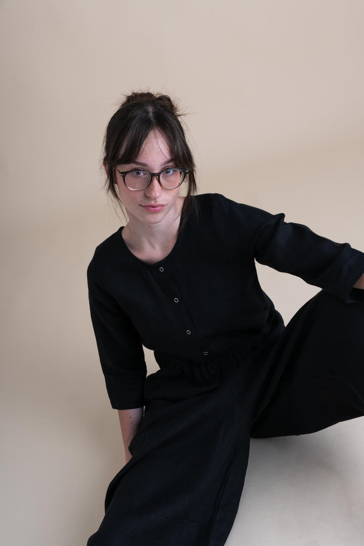 Ranch Jumpsuit in Black