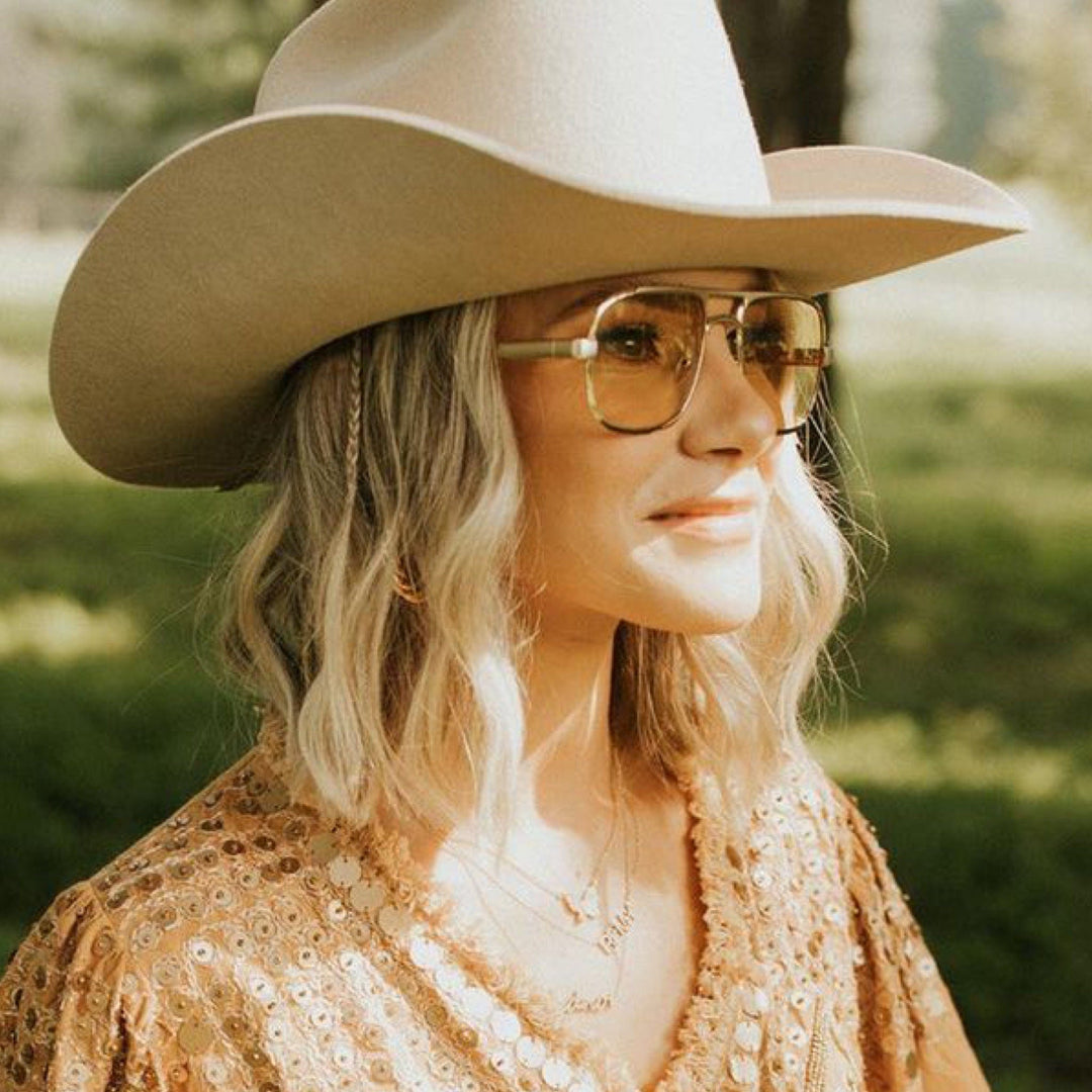 FILLMORE Gold/Tan Limited Edition Giant Vintage Original - Luxe *As Seen On: Renee Rapp*