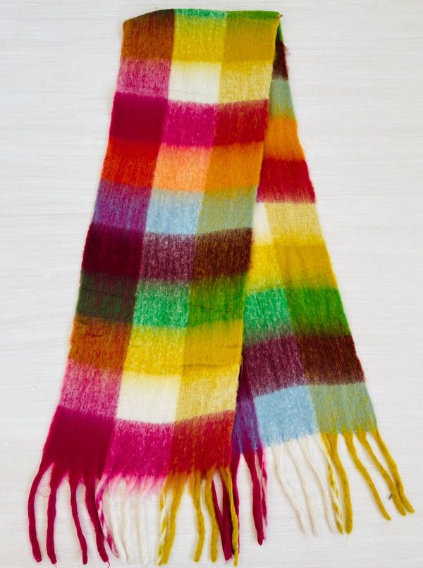 Most colorful scarf!