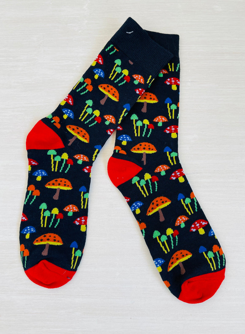 Mushroom Crew Sock