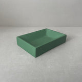 Green Resin Soap Dish