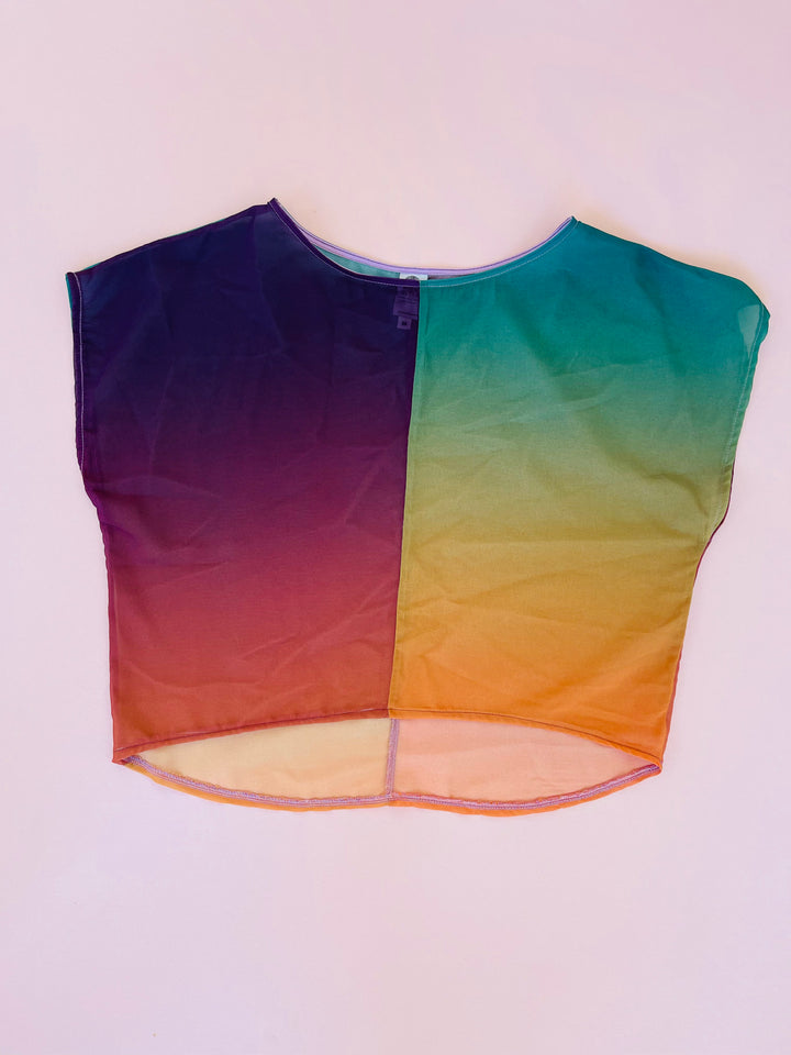 OOAK Fox Crop in Sunset